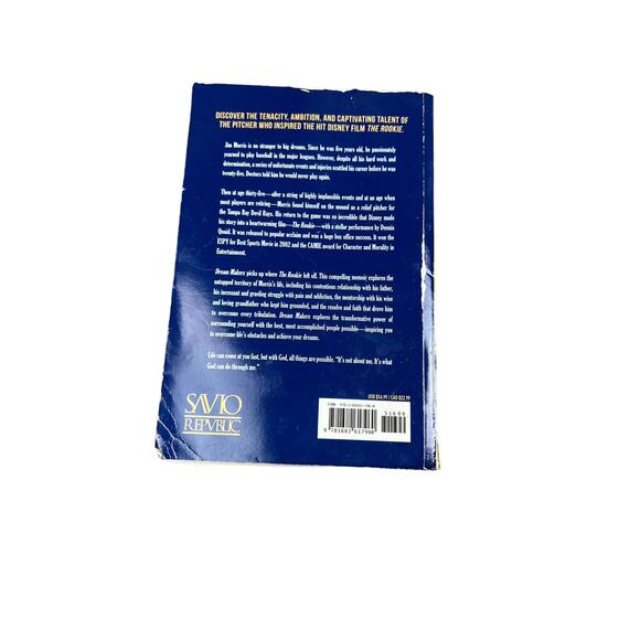 BOOK AUTOGRAPHED - Dream Makers Jim "The Rookie" Morris MLB Pitcher Baseball - Picture 2 of 5